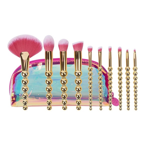 NIB - BH COSMETICS - DOJA CAT METAMORPHOSIS 10 Piece Brush Set with Bag - Picture 13 of 16